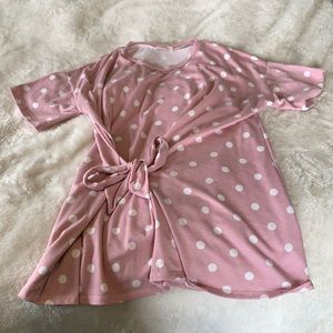 Polka dot top